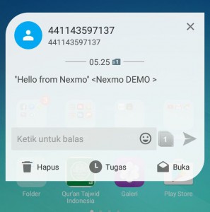 nexmo-sms